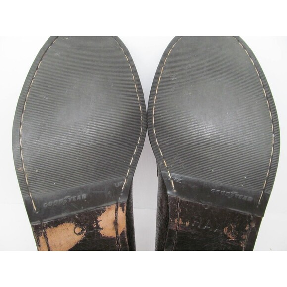 Cole Haan Grand o's Maine Pinch Mens Brown Pebbled Leather Penny Loafers US 9.5 - Picture 3 of 16